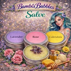 Limited Supply🎉Hand Crafted Salve 2oz Tin Assorted Kinds